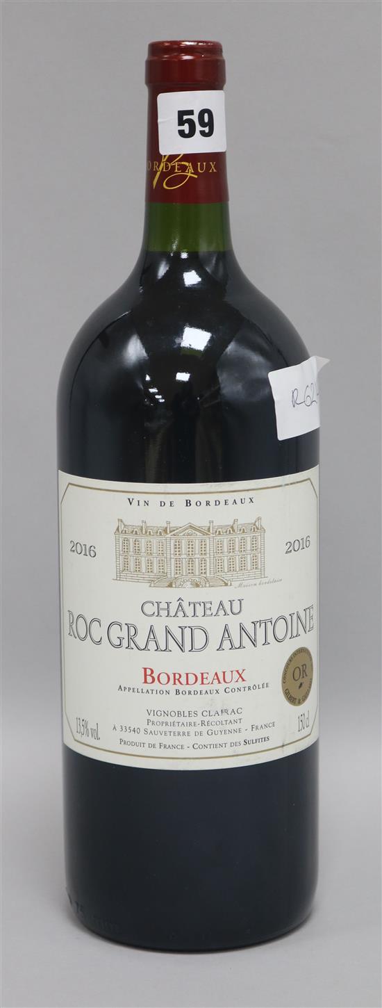 1 magnum bottle of 2016 Roc Grand Antoine
